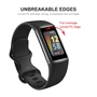 F�r Fitbit Charge 6 / 5 3D Curved Schutz Folie Schutz Displayschutz