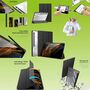 F�r Samsung Galaxy Tab S8 Ultra Tasche Schwarz H�lle Etuis Design Acryl Smart Cover Case Schutz Kappe aufstellen  