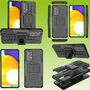 F�r Samsung Galaxy A53 5G Hybrid Case 2teilig Outdoor Schwarz Tasche H�lle Cover Schutz 
