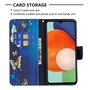 F�r Samsung Galaxy A13 4G Kunstleder Handy Tasche Book Motiv 7 Schutz H�lle Case Cover Etui Neu