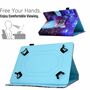 Kunstleder Tablet Cover Tasche Katze f�r PocketBook InkPad X Schwarz H�lle Case Etui