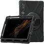F�r Samsung Galaxy Tab S10 / S9 / S8 Ultra Outdoor Hybrid 360 Schwarz