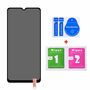 F�r Samsung Galaxy A12 3D LCD Display 0,2 mm H9 Privacy Hart Glas Schwarz Neu