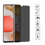F�r Samsung Galaxy A42 5G 3D LCD Display 0,2 mm H9 Privacy Hart Glas Schwarz Neu