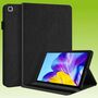 F�r Samsung Galaxy Tab A7 Lite 2021 8.7 Baum Muster Schwarz Kunstleder H�lle Cover Tasche Case Neu 