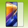 F�r Xiaomi Poco F4 GT / F4 2x 3D Premium 0,3 mm H9 Hart Glas Schwarz Folie Schutz H�lle Neu