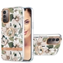 F�r Nokia G21 / G11 Silikon Case TPU mit Ring Flower Motiv 1 Schutz H�lle Cover