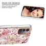 F�r Nokia G21 / G11 Silikon Case TPU mit Ring Flower Motiv 5 Schutz H�lle Cover