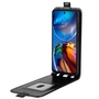 Fliptasche Premium Schwarz f�r Motorola Moto E32 H�lle Case Cover Schutz Zubeh�r Etui Neu