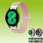 F�r Samsung Galaxy Watch FE / 6 /  5 / 4 Normal Pro Classic alle Gr��en Armband 