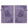 F�r Samsung Galaxy Tab A8 10.5 2021 Design Muster Lila Kunstleder H�lle Cover Tablet Tasche Neu