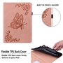 F�r Samsung Galaxy Tab A8 10.5 2021 Design Muster Rose Gold Kunstleder H�lle Cover Tablet Tasche Neu