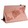 F�r Lenovo Tab M10 Plus 10.6 Design Muster Rose Gold Kunstleder H�lle Cover Tablet Tasche Neu