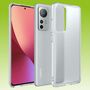 F�r Xiaomi 12 Lite Silikoncase TPU Schutz Transparent Handy Tasche H�lle Cover Etuis 