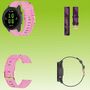 F�r Garmin und Huawei Nylon Silikon Ersatz Uhr Watch Ersatz Armband Sport Design