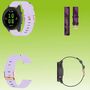 F�r Garmin und Huawei Nylon Silikon Ersatz Uhr Watch Ersatz Armband Sport Design