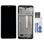 Samsung LCD Display Kompletteinheit mit Rahmen GH82-28812A f�r Galaxy M53 5G M536B Schwarz / Black 