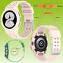 F�r Samsung Galaxy Watch FE / 4 Serie Kunststoff / Silikon Uhr Watch Sport Armband mit Geh�use