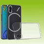 F�r Nothing Phone 1 Silikoncase TPU Schutz Transparent Handy Tasche H�lle Cover Etuis 