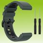 F�r Garmin Fenix 6 / 6 Pro / 6X / 6X Pro Flexibles Kunststoff / Silikon Uhr Watch Sport Armband