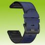 F�r Garmin Fenix 6 / 6 Pro / 6X / 6X Pro Flexibles Kunstleder / Silikon Uhr Watch Sport Armband