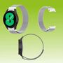 F�r Samsung Galaxy Watch FE 6 5 4 Normal Pro Classic Milanese Armband