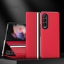F�r Samsung Galaxy Z Fold4 5G Kunstleder / Kunststoff Handy Tasche H�lle Etuis Rot