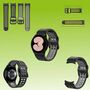 F�r Samsung Galaxy Watch FE 6 5 4 Normal Pro Classic Gr��en Silikon TPU Armband