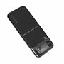 F�r Samsung Galaxy Z Flip4 5G All-Inclusive Kunstleder Cover Handy Tasche H�lle Etuis Schwarz