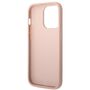 Guess Saffiano Strap Collection Apple iPhone 14 Pro Hard Case Cover Schutzh�lle Pink