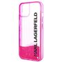 Karl Lagerfeld Hard Case Liquid Glitter Elong Apple iPhone 14 Plus Case Schutzh�lle Pink