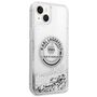 Karl Lagerfeld Hard Case Liquid Glitter RSG Apple iPhone 14 Plus Case Schutzh�lle Silber