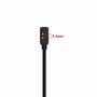 Ladekabel Charging Cable fr Xiaomi Mi Band 7 Pro / Redmi Watch 2 Schwarz 55cm 