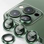 Metal Ring Camera Tempered Glas Film f�r Apple iPhone 14 Pro Max / 14 Pro Panzer Zubeh�r Glas Gr�n 