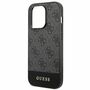 GUESS Schutzh�lle f�r Apple iPhone 14 Pro Grau H�lle Case Cover Etui Schutz