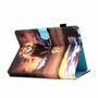 Fr Lenovo Tab M10 3rd Gen 10.1 2022 Aufstellbare Universell Motiv 3 Tablet Tasche Kunst Leder Hlle Etuis