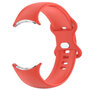 Silikon f�r Google Pixel Watch 4 / 3 / 2 / 1 41mm Butterfly-Schnalle 