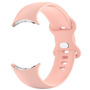 Silikon f�r Google Pixel Watch 4 / 3 / 2 / 1 41mm Butterfly-Schnalle 