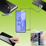 F�r Xiaomi 12T / 12T Pro 3D Premium 0,3 mm H9 Hart Glas Schwarz Folie Schutz H�lle Neu
