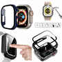 F�r Apple Watch Ultra 1 + 2 49mm Watch H�lle Cover Case + H9 Hart Glas