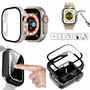 F�r Apple Watch Ultra 1 + 2 49mm Watch H�lle Cover Case + H9 Hart Glas