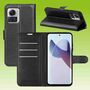 F�r Motorola Edge 30 Ultra Handy Tasche Wallet Premium Schutz H�lle Case Cover Etuis Neu Zubeh�r Schwarz 