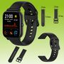 F�r Amazfit GTS4 Mini / GTR Mini Hochwertiges Kunststoff / Silikon Uhr Armband Zubeh�r Sport Neu