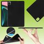 F�r Xiaomi Redmi Pad 10.6 Zoll Schwarz Tablet Tasche H�lle Case TPU Silikon d�nn 