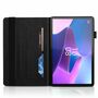 F�r Lenovo Tab P11 Pro 2. Gen 11.2 Zoll Baum Muster Schwarz Kunstleder H�lle Cover Tablet Tasche Case Neu