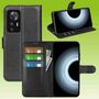 F�r Xiaomi 12T / 12T Pro Handy Tasche Wallet Premium Schutz H�lle Case Cover Etuis Neu Zubeh�r Schwarz 