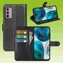 F�r Motorola Moto G42 Handy Tasche Wallet Premium Schutz H�lle Case Cover Etuis Neu Zubeh�r Schwarz 