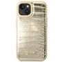 Guess Apple iPhone 14 Plus Hardcase Schutzhlle Croco Collection Gold