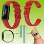 Fr Fitbit Inspire 3 Hochwertiges Kunststoff / Silikon Uhr Watch Armband Zubehr Sport Neu