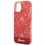 GUESS Schutzh�lle f�r Apple iPhone 14 Plus Cover Etui Hardcase Bandana Paisley Rot